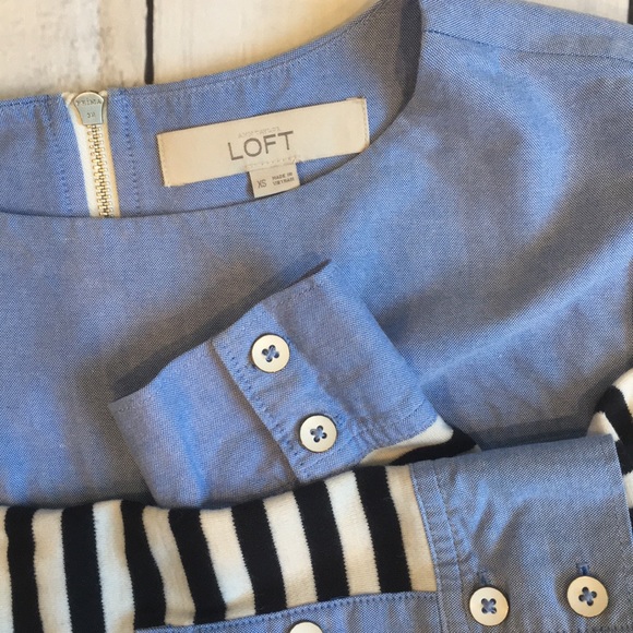 LOFT Color-Block Dress - Picture 3 of 3